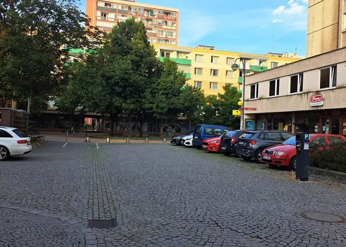 公寓 Moderni S Balkonem V Srdci Pardubic 帕尔杜比采